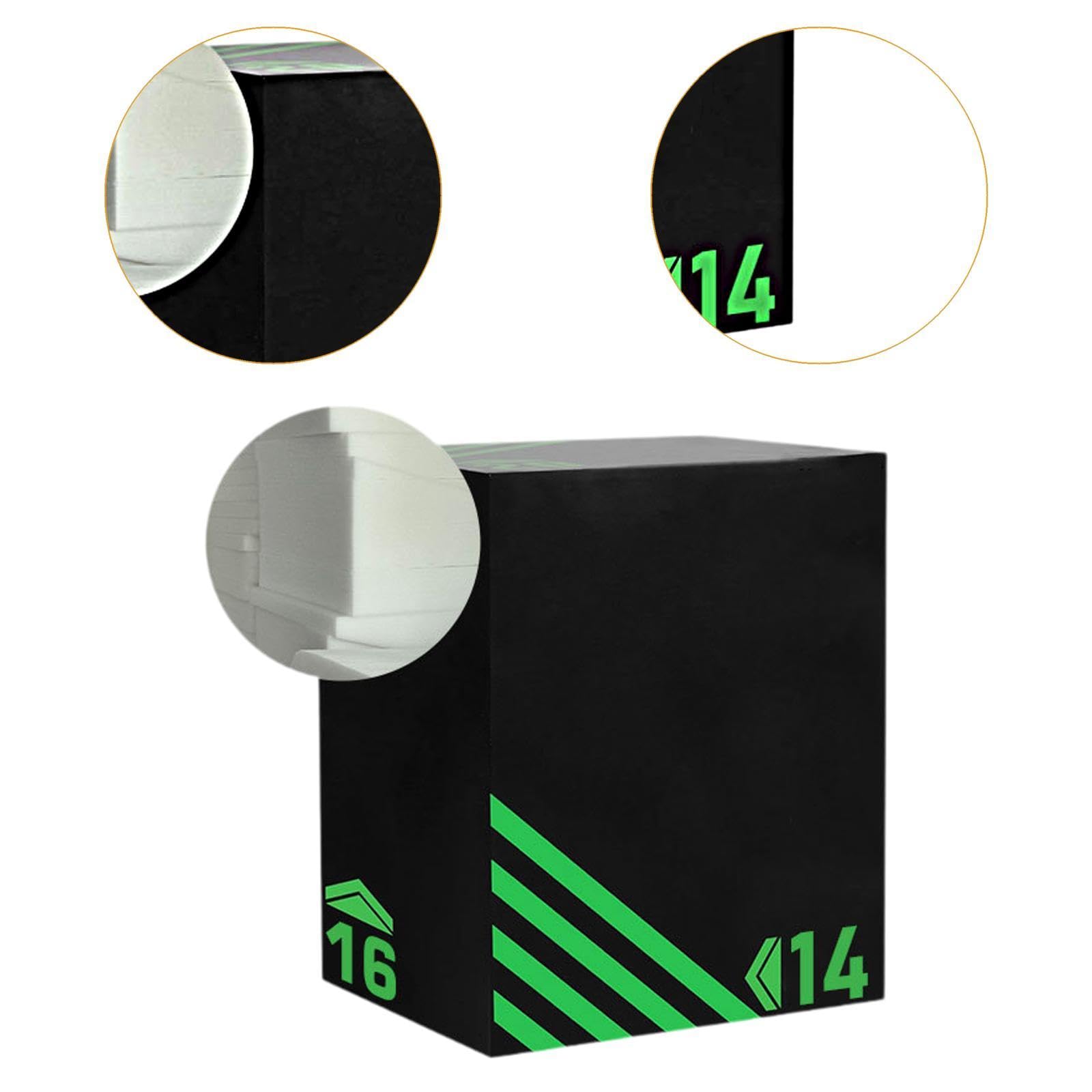 Plyo Box per 3 in 1, Resistente e Morbido, per affondi, Esercizi di Salto, Allenamento della, Fitness, Style a