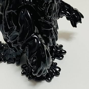 ヘドラ　フィギュア　マーミット　漆黒ブラック Amazon.co.jp: Marmit マーミット ヘドラ 黒色 未塗装 ソフビ