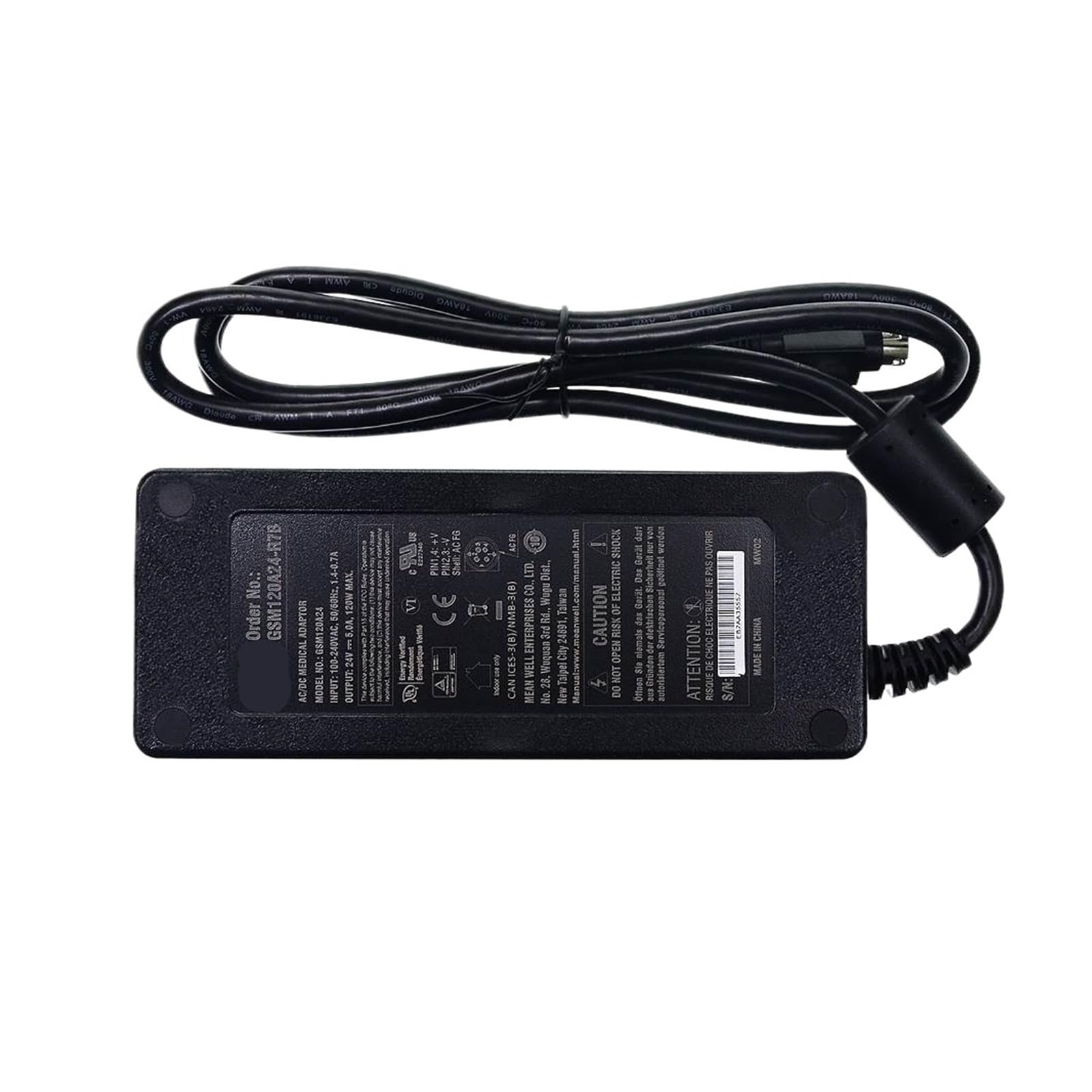 Adaptateur CA-CC 120 W pour remplacer votre alimentation