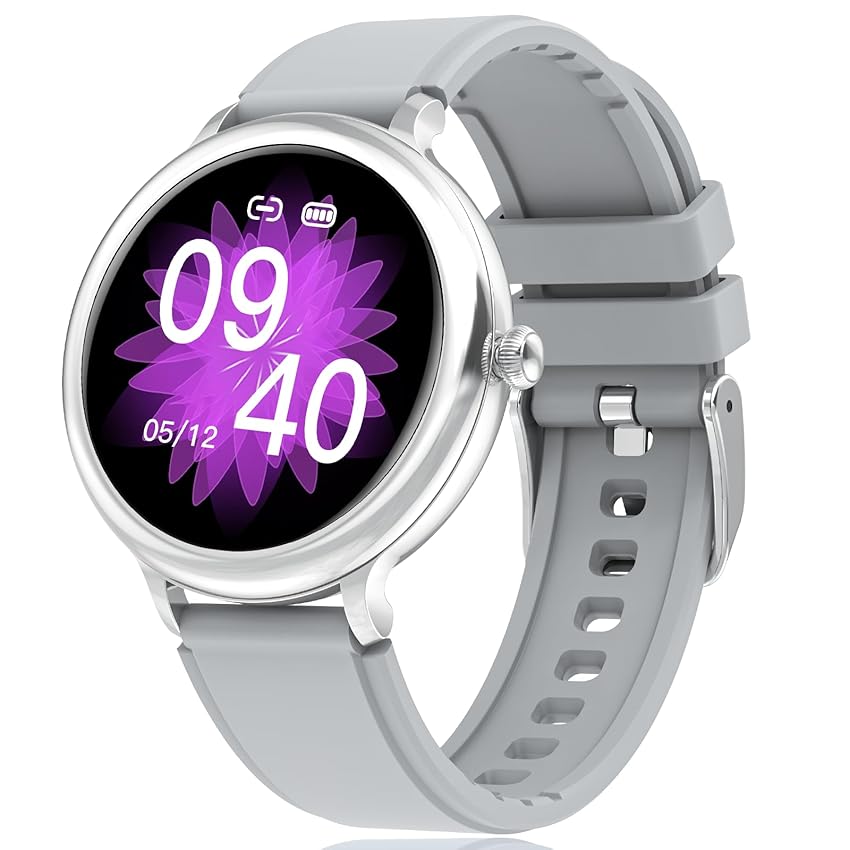 Immagine del prodotto Xeletu Smart Watch da donna, fitness tracker fai da te, schermo touch da 1,09'', per iOS, Android con monitor del sonno, SpO2, IP68, impermeabile, orologio sportivo