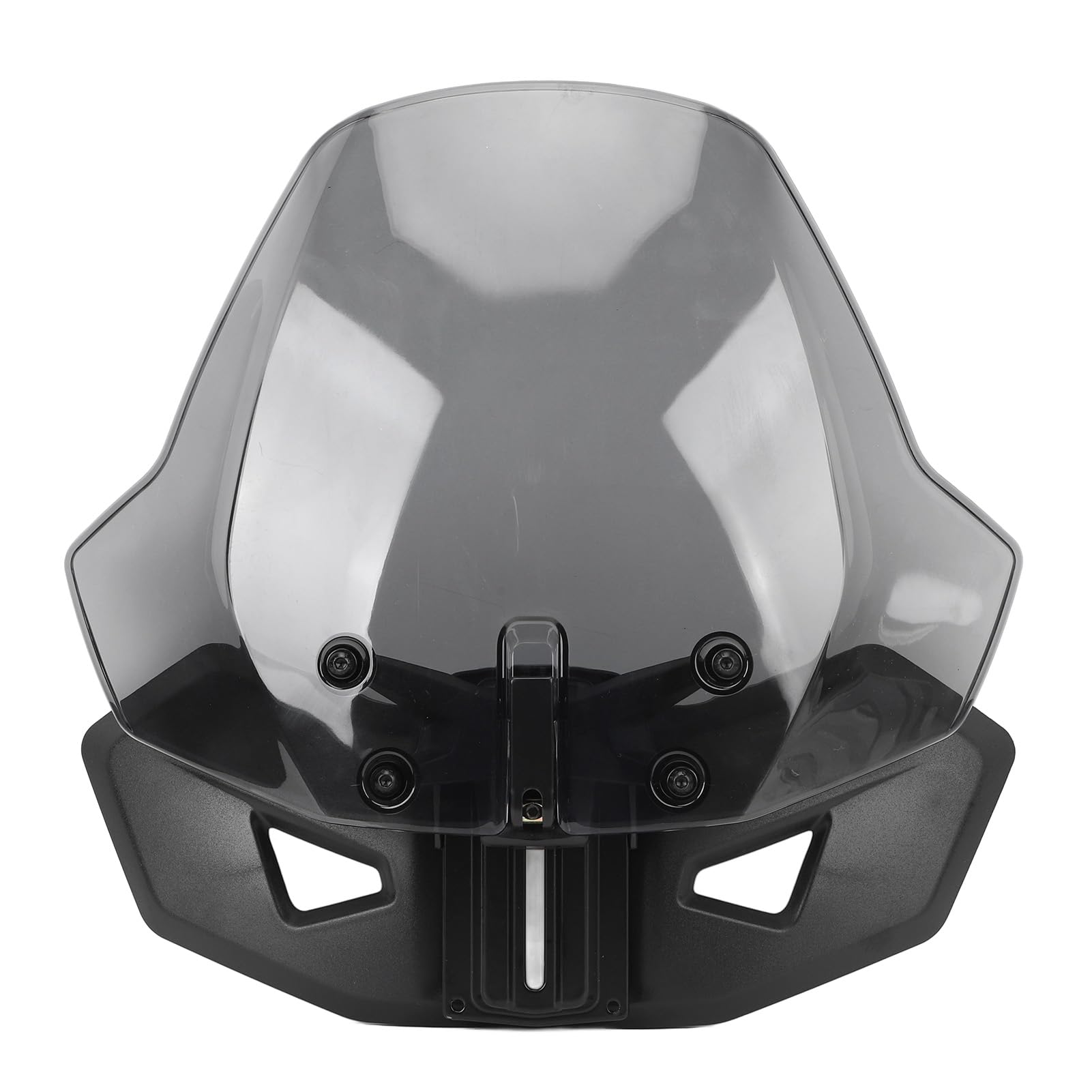 Einstellbare Windschutzscheibe 219401032, Maximale Auswirkung, Komfort, Einfache Installation, Anpassungen für Ryker 600, Ryker 900, Ryker Rally mit PC -Material (Grau)