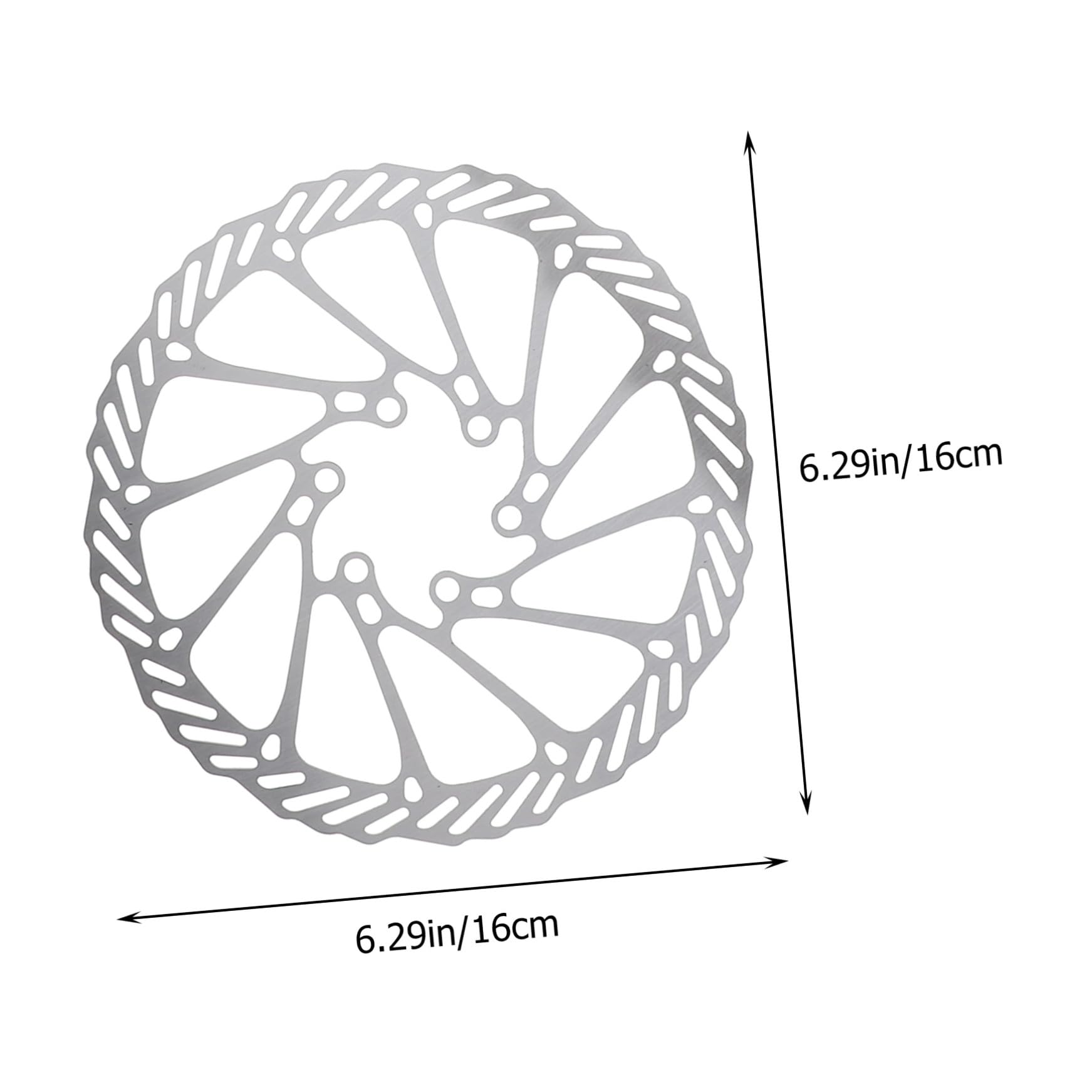 1 Satz Hydraulische Scheibenbremsen Set für Mountainbike Hochleistungs Bremszubehör mit Langlebigem Material Optimierter Wärmeableitung und Verbessertem Reibungskoeffizienten für