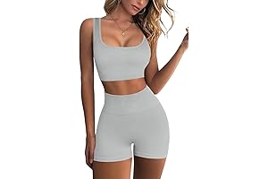 Sportneer Ribbed Matching Set: Elevate Your Workout Wardrobe