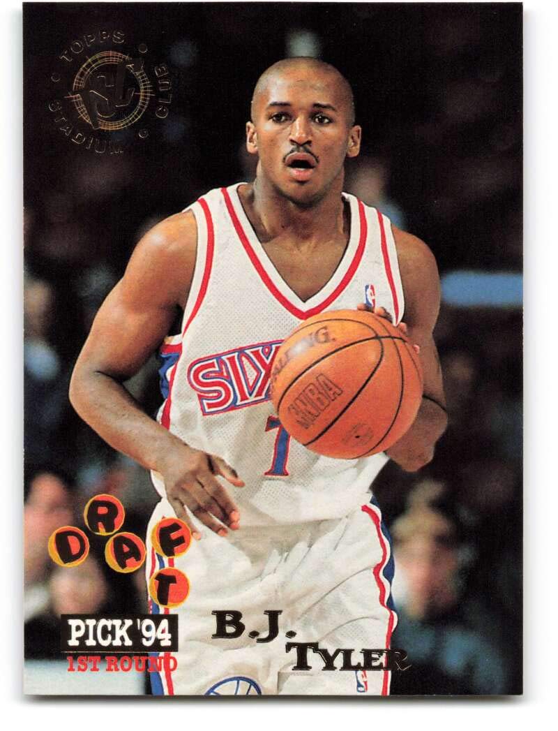Amazon.com: 1994-95 Topps Stadium Club #300 B.J. Tyler NM-MT RC