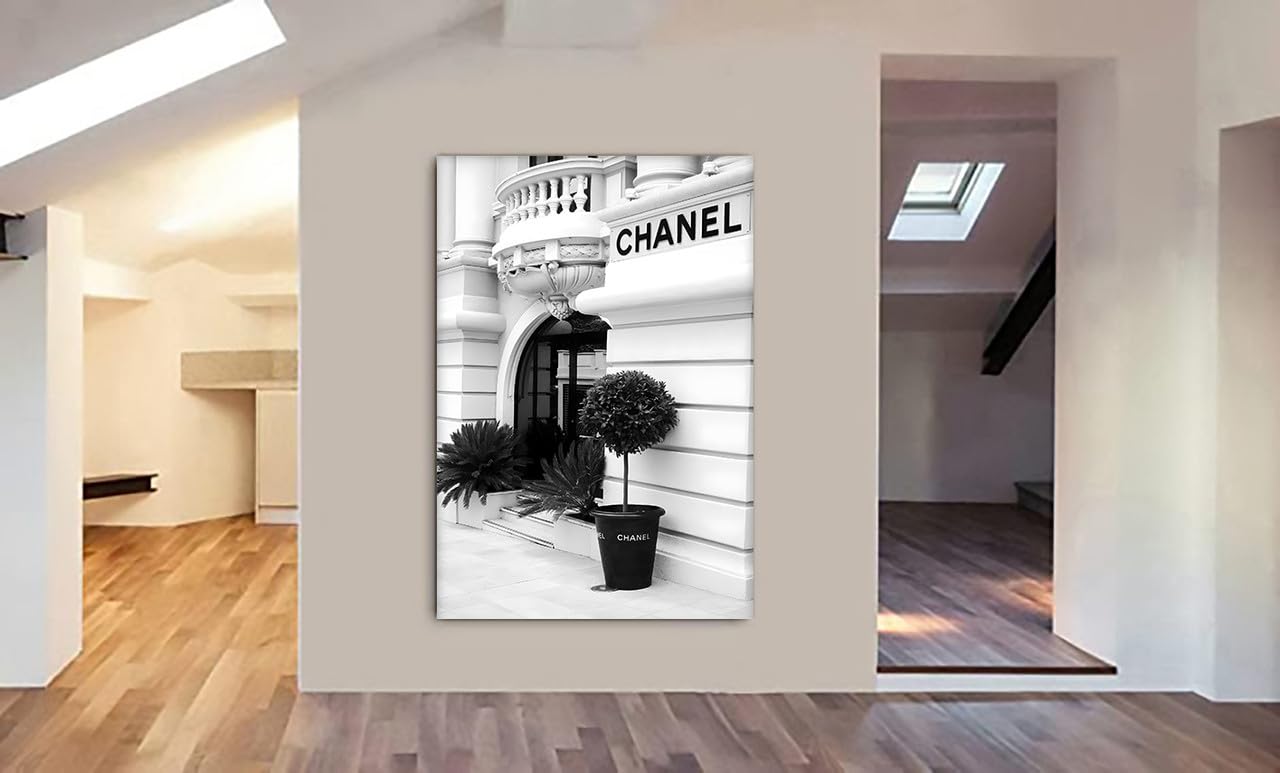 Coco Designer-Wandkunst auf Leinwand, gerahmt, A2, 61 x 41 cm