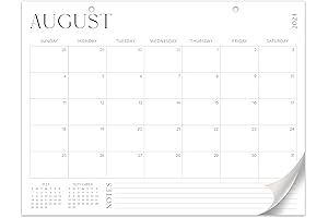 Minimalistic Aesthetic Desk Calendar 2024-2025: Enhance Your Workspace and Stay Organized with Style