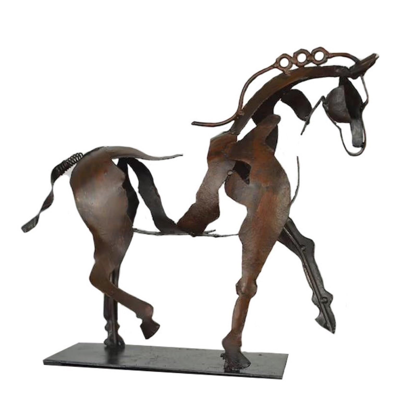 Amazon.co.jp: 装飾像馬メタル立体透かしアドニス馬彫刻メタル