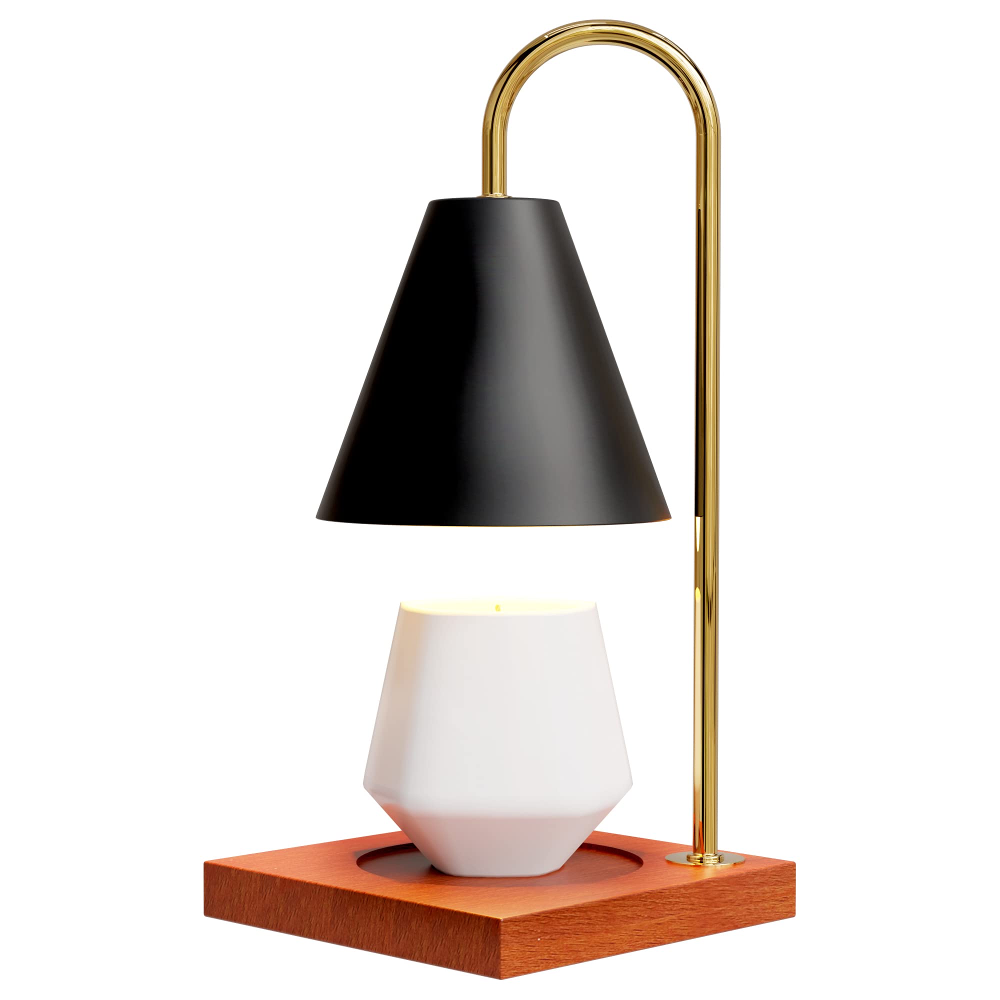 The Catch02 Candle Warmer Lamp with Bulb Top Down Candle Melter