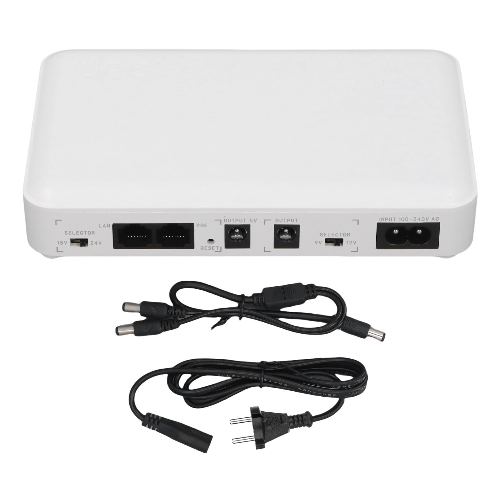 Mini UPS Battery Backup Nieprzeprzepuszczalny zasilacz 8000 mAh 5V 9V 12 V POE 15V 24 V Wyjście dla modemu routera