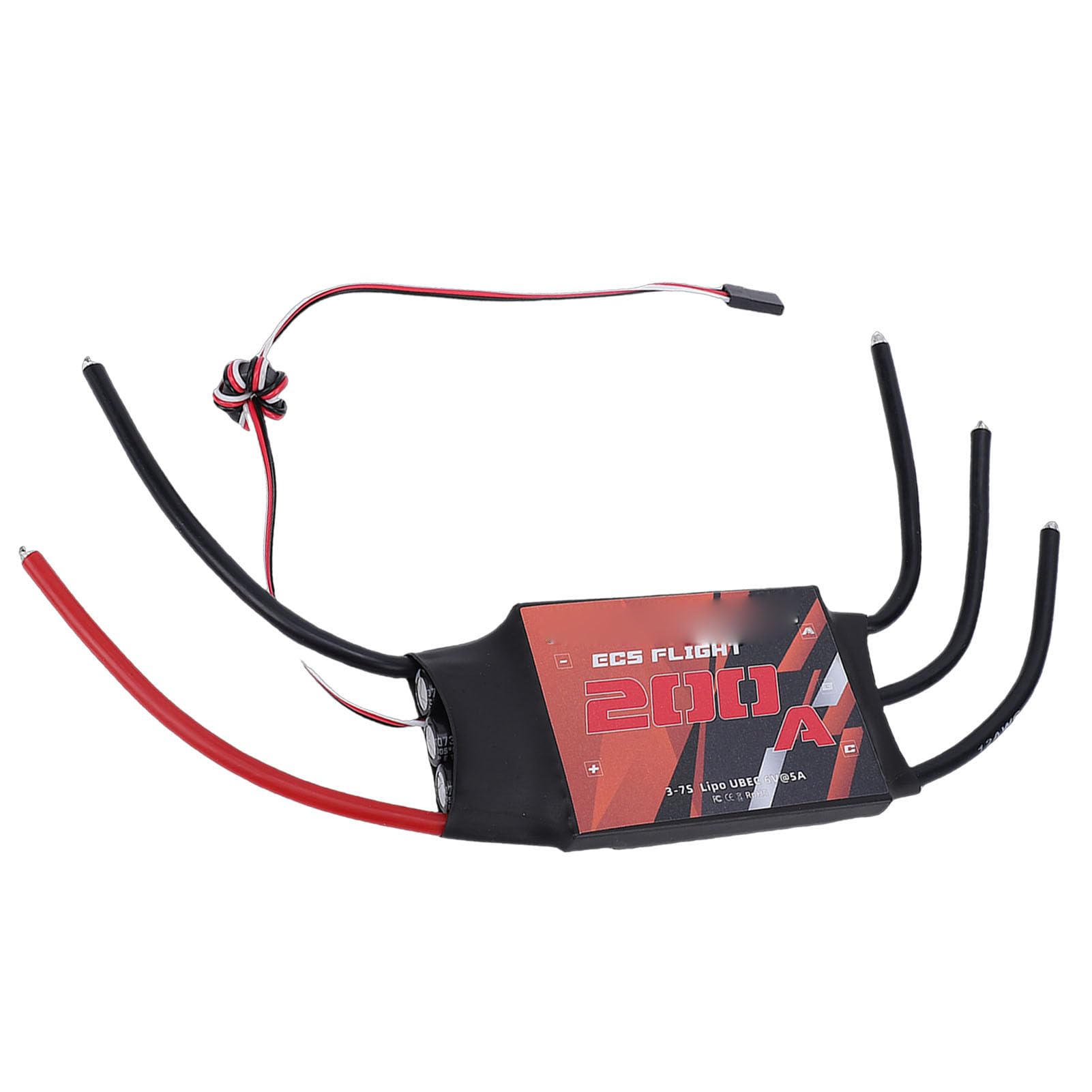Sonew 200A Bezszczotkowy Regulator Obrotów ESC Programowalny do RC Fixed,