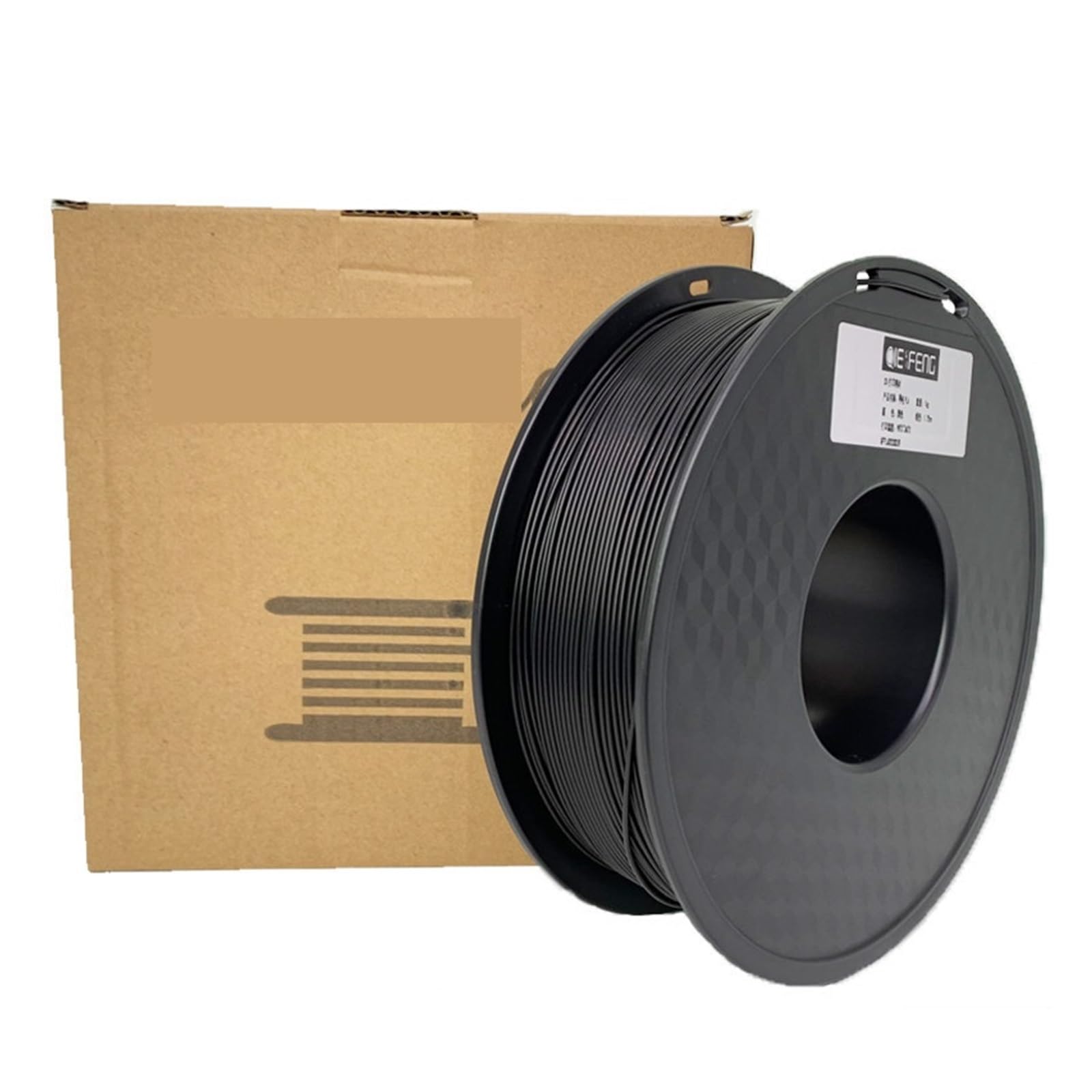 0,5 kg/1 kg impresora 3D filamento PLA conductor filamento especial conductor de alta velocidad TPU negro 1,75 mm(Conductive TUP Black 1kg)
