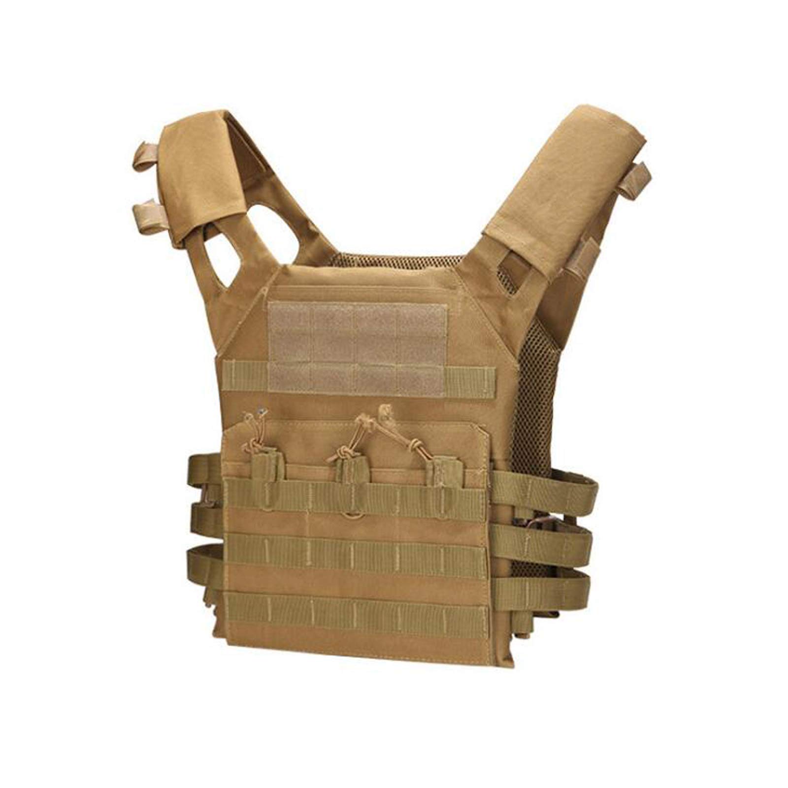 DADEA Taktische Weste, leichte taktische JPC Weste Weste, Outdoor Combat Training Spiele Weste für Männer verstellbar & leicht, schützende strapazierfähige Weste