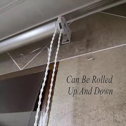 Miniatura 8 de Persianas enrollables transparentes, cortina de PVC transparente, persianas opacas para ventana, persianas enrollables transparentes, persianas