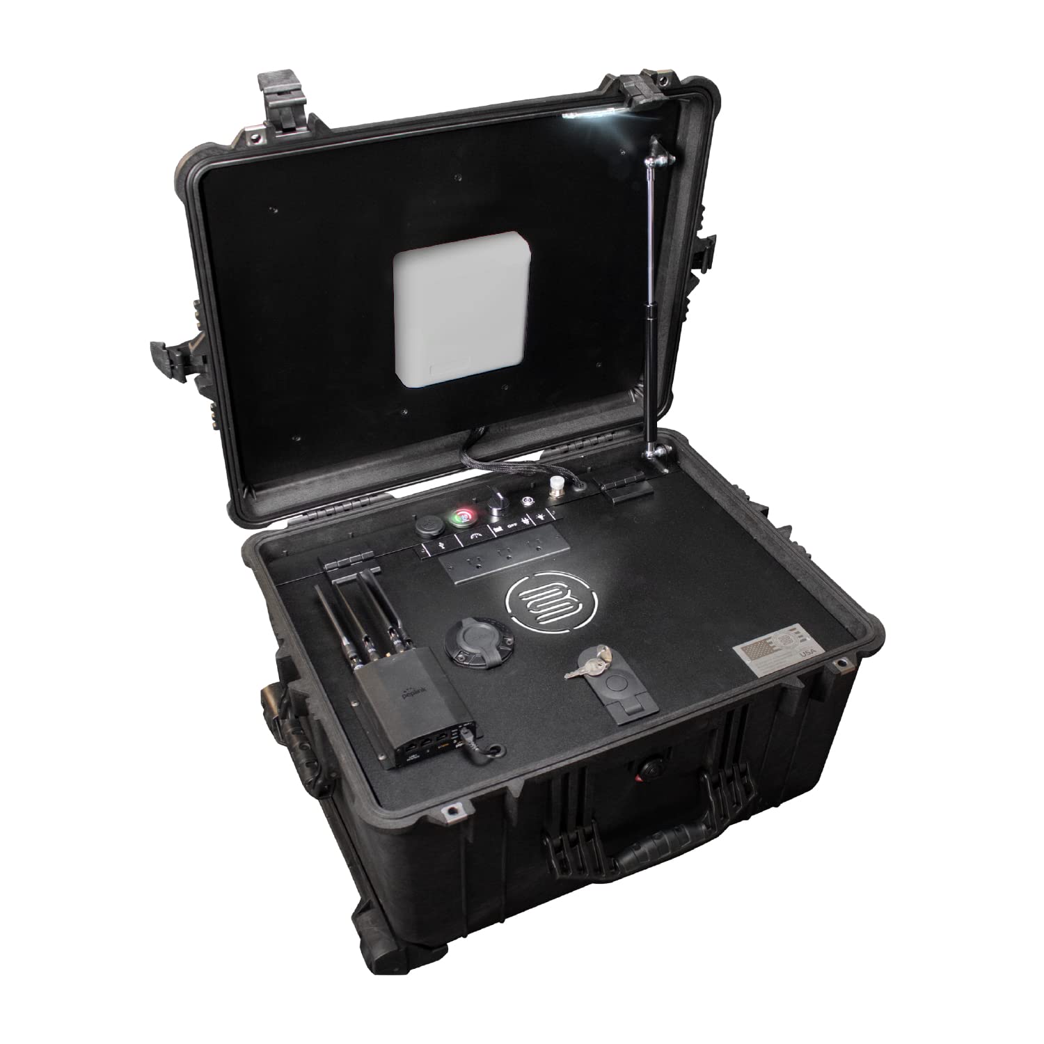 Bolton Technical Portable Signal Unit(PSU) | Battery Operated (18Hour) Boosted Cellular Dual-SIM Router | 4G | LTE | WiFi | FCC Approved | All Carrier | Made in USA