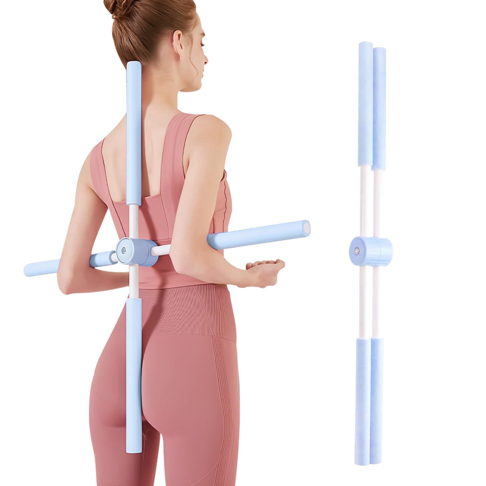 Bastone da yoga per correggere la postura, bastone da yoga anti-gobba