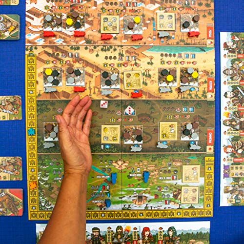 Raiders of Scythia juego de estrategia para 1-4 jugadores miniatura 6