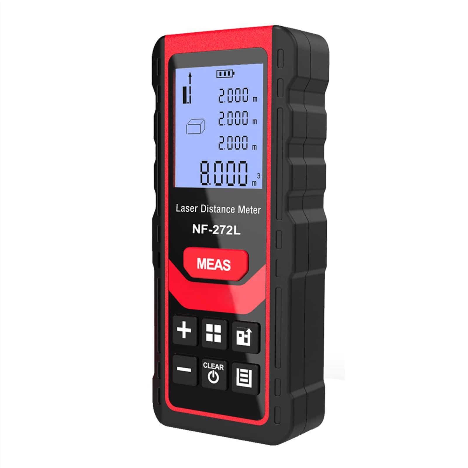 Tester kabli sieciowych NF-272L dalmierz 60M 80M 100M dalmierz taśmowy dalmierz urządzenie pomiarowe cyfrowa linijka narzędzie testowe dla telefonu, Ethernetu i wideo(Size:60m)