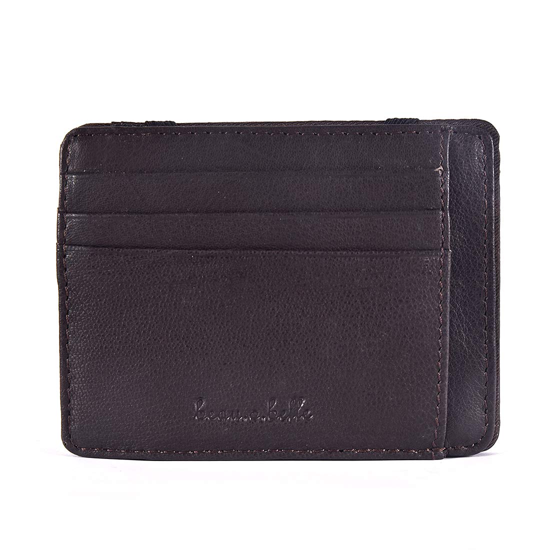 Beau.O.Belle Mens Leather Wallet BB-838 Brown