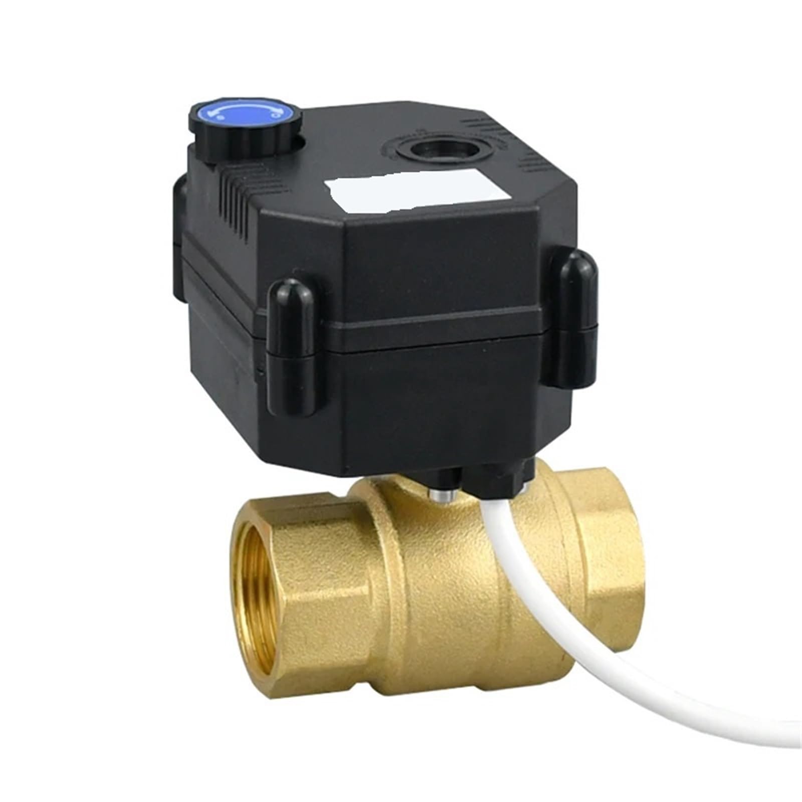 Vmoqsuqdr 24Vdc_cr01 Motorized Ball Valve Waterproof With Manual Switch 12V Dc 24 Brass Dn15 Dn20 Dn25(Dn20,)