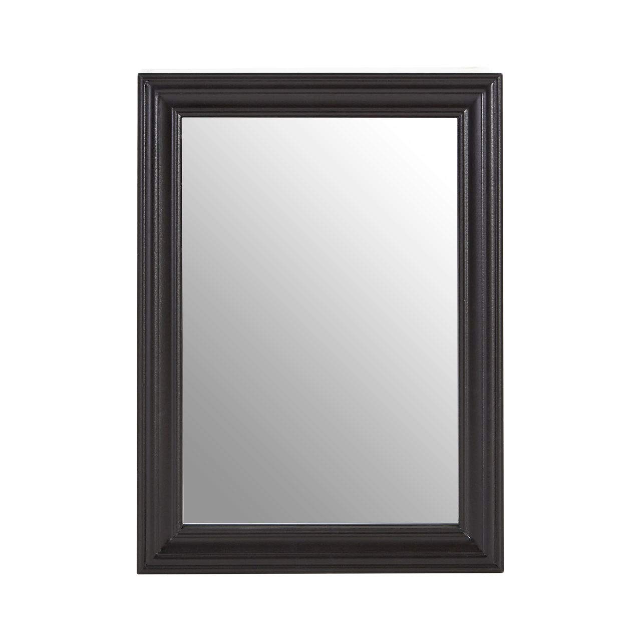 Orsina Henley Black Wooden Framed Wall Mirror from B&Q