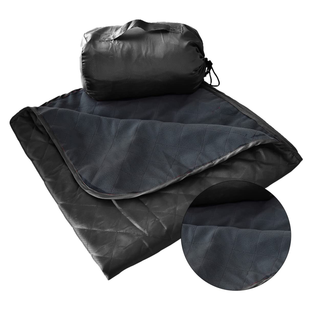 Mikinona para Camping y Picnic Exterior con Forro Polar Cálido y Resistente al Viento Ligera y para Senderismo Festivales y Actividades
