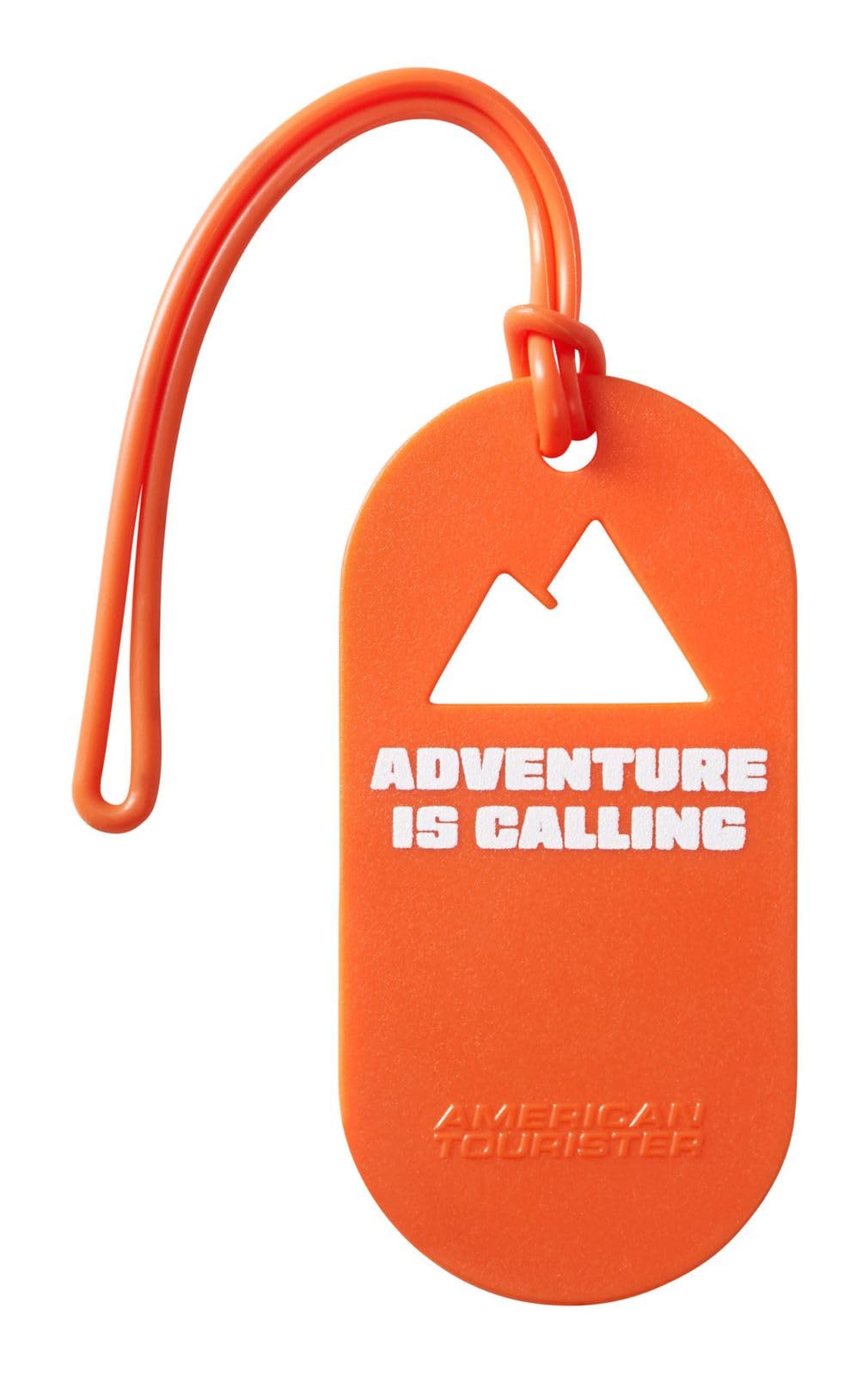 American Tourister Luggage Tags - for suitcases and Bags, with Print and Address Card, Set of 2 - Adventure is Calling