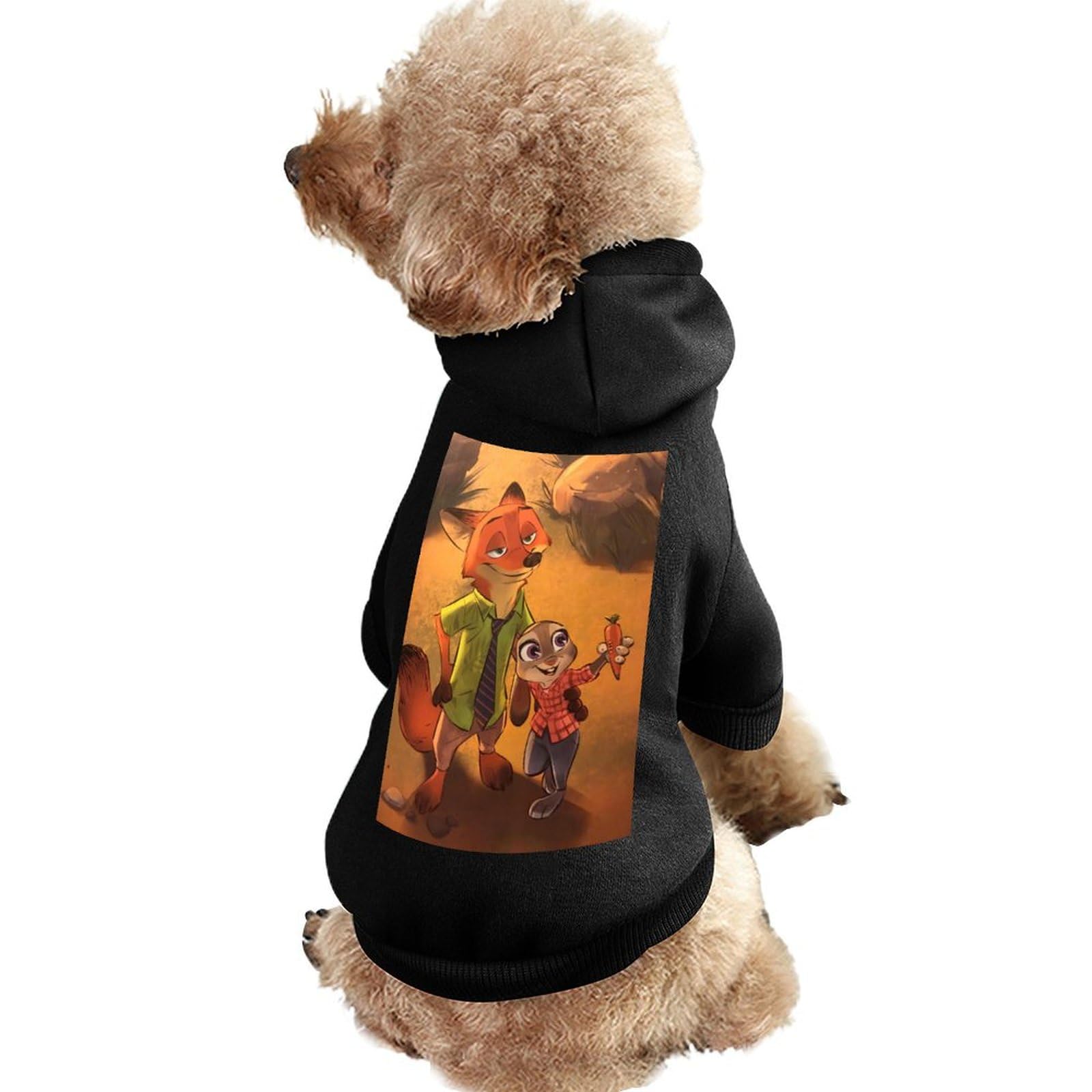 ペット 冬用服 防寒着 犬 猫 パーカー 帽子付き Amazon.co.jp: ペット服 ズートピア ニック・ワイルド 犬服 猫服