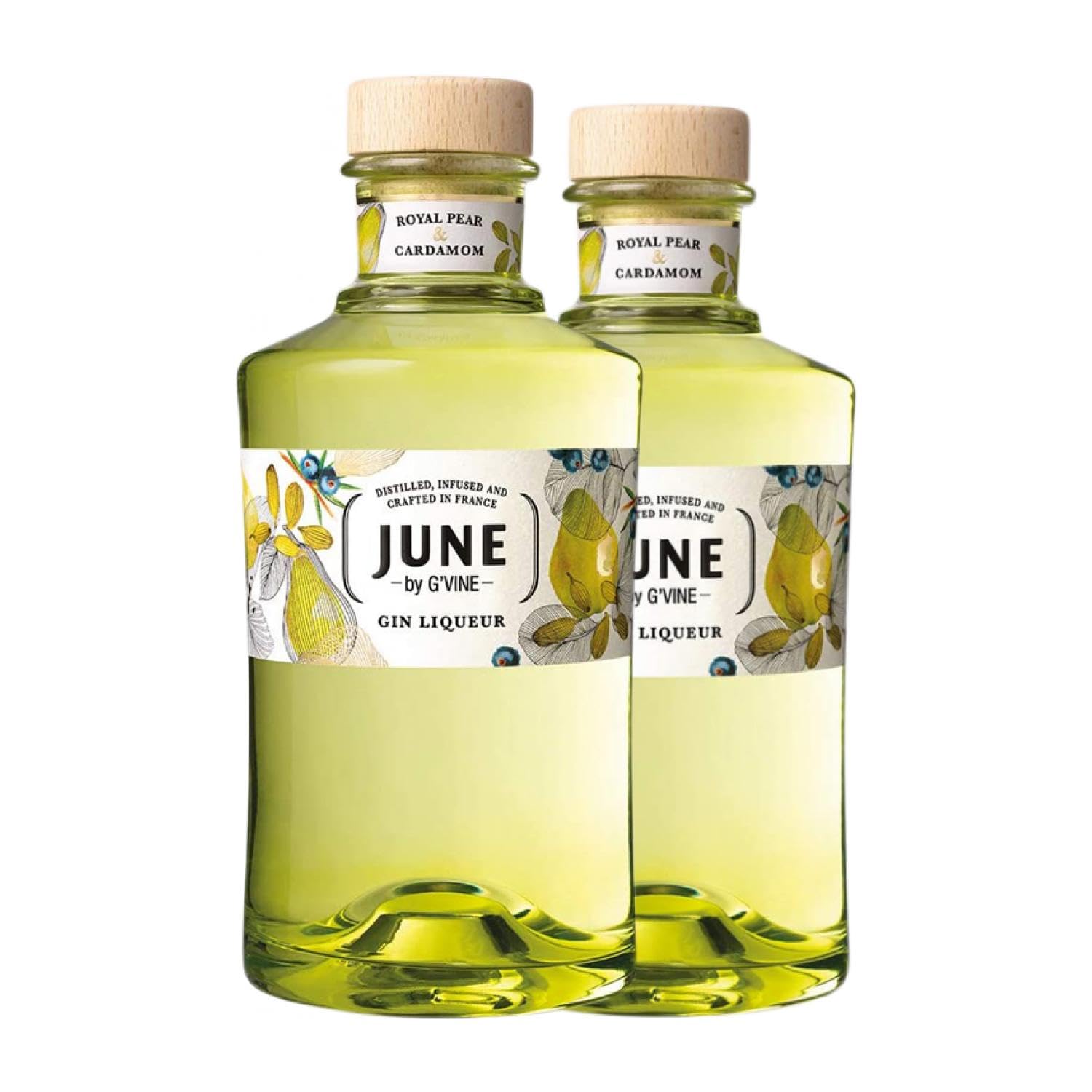Ginebra G'Vine June Gin Pear 70 cl (Caja de 2 Botellas de 70 cl)