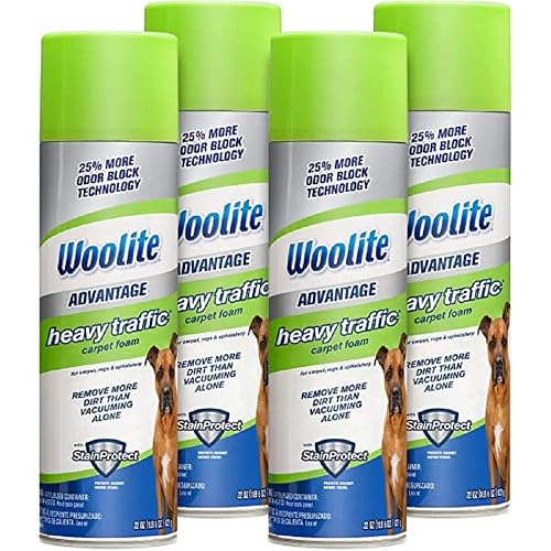 Bissell Woolite Advantage Heavy Traffic Carpet Foam 4 Pack