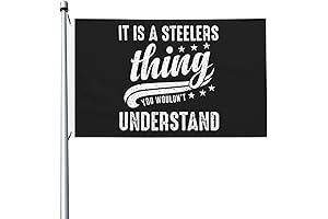 Steelers Flag 3x5 Outdoor Double Sided