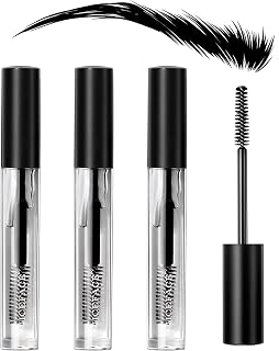 KIMIEYE 3Pcs Clear Eyebrow Gel Kit - Waterproof Brow Styling Gel for Natural Fluffy Brows, Long-Lasting Makeup Set