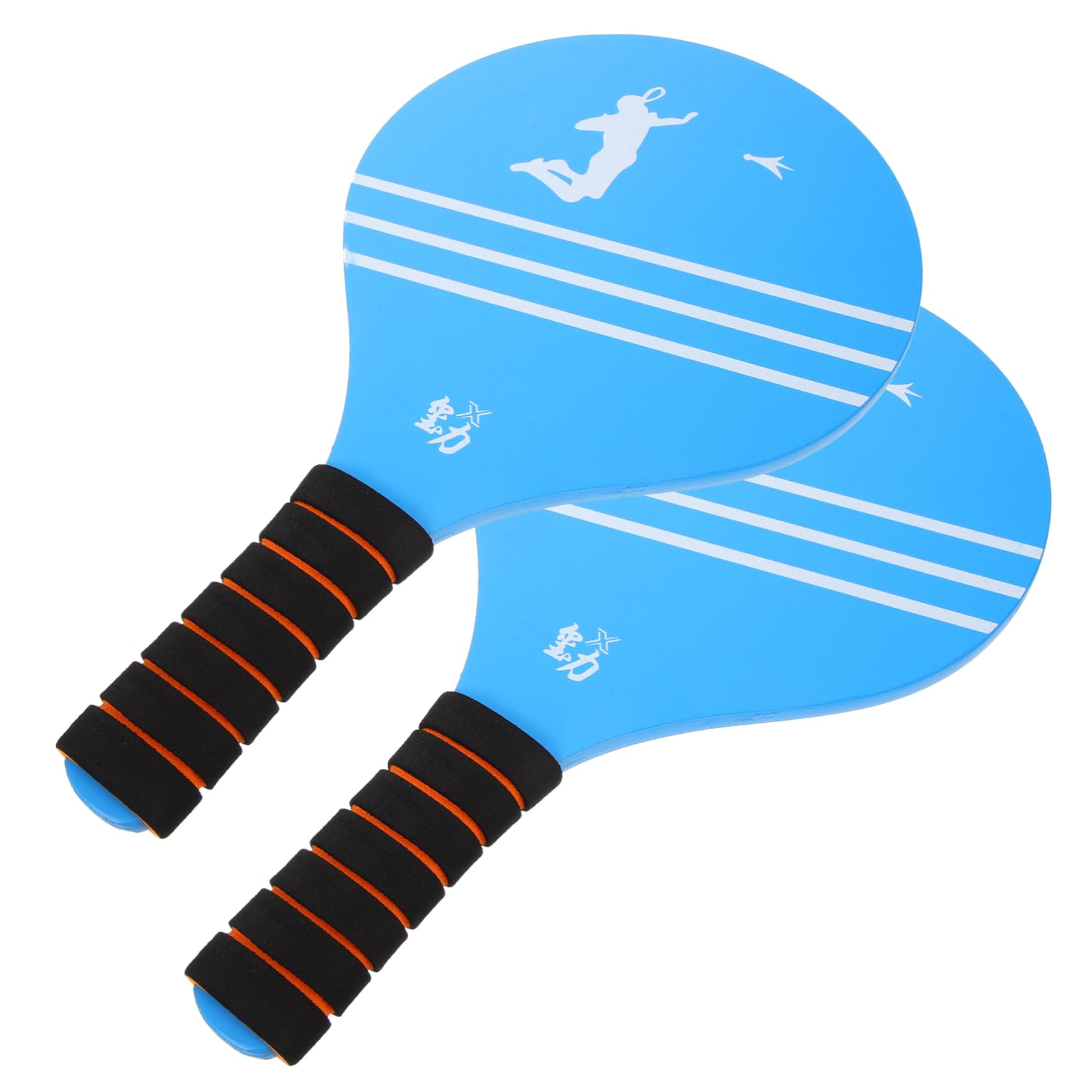 YARNOW Wooden Paddle Ball Rackets Badminton Rackets for Boys and Girls Beach Ball Boys and Girls Sports Equipment