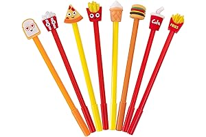 40-Piece Food-Themed Gel Ink Pens: Delightful Writing Instruments for Kids and Kawaii Enthusiasts