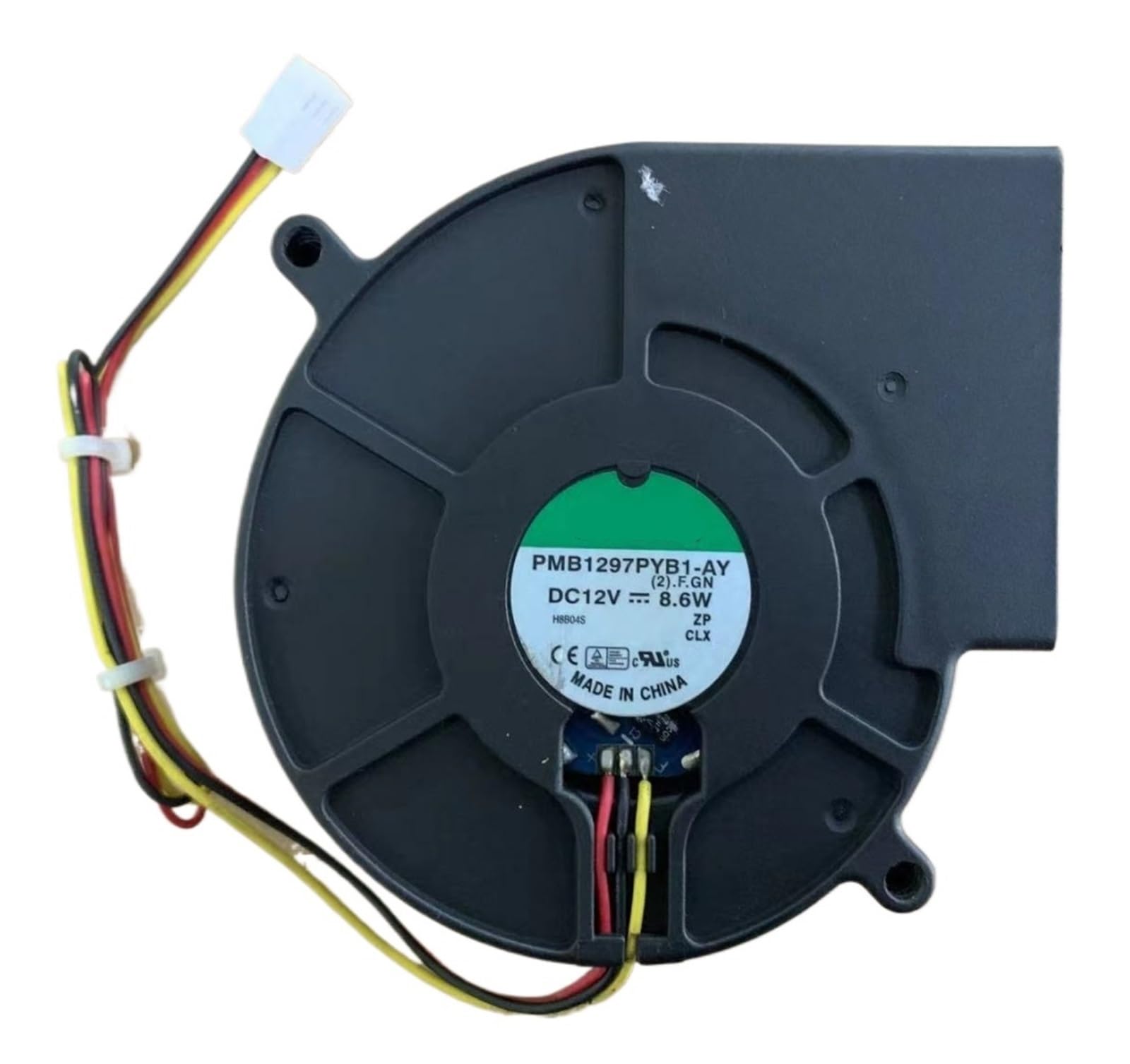 Ventilateur PMB1297PYB1-AY à double bille 3 fils 12V 9cm pour refroidissement PC