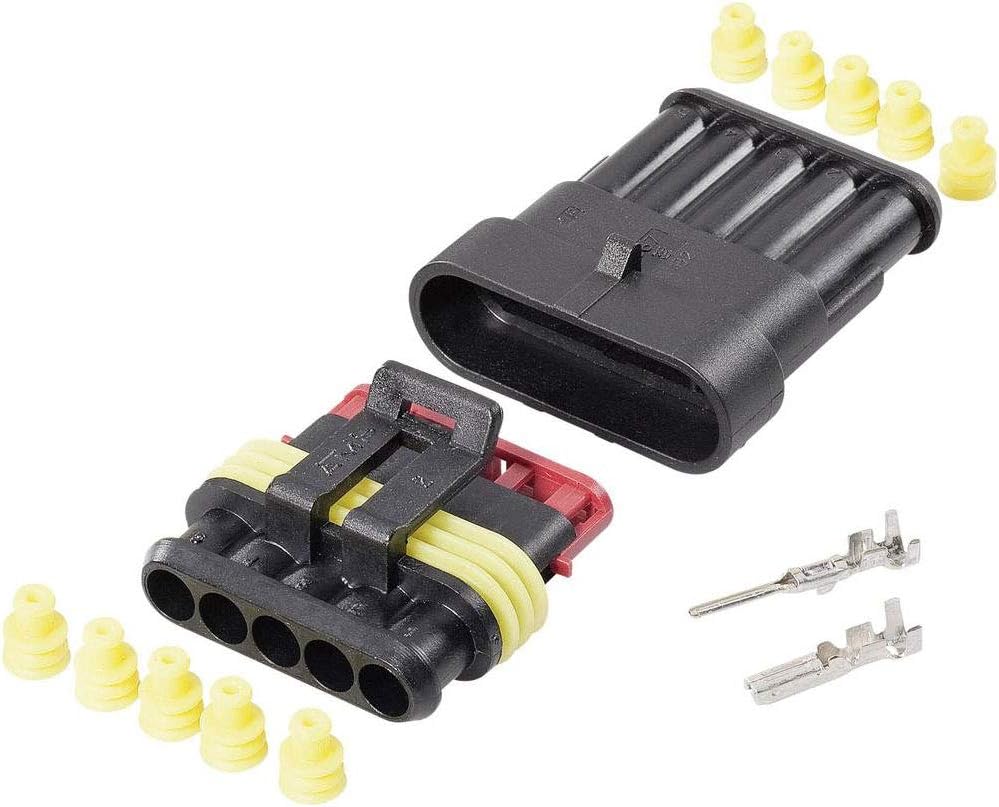 SUPERSEAL 5 PIN WATERPROOF ELECTRIC CONNECTORS Amazon.co.uk DIY & Tools