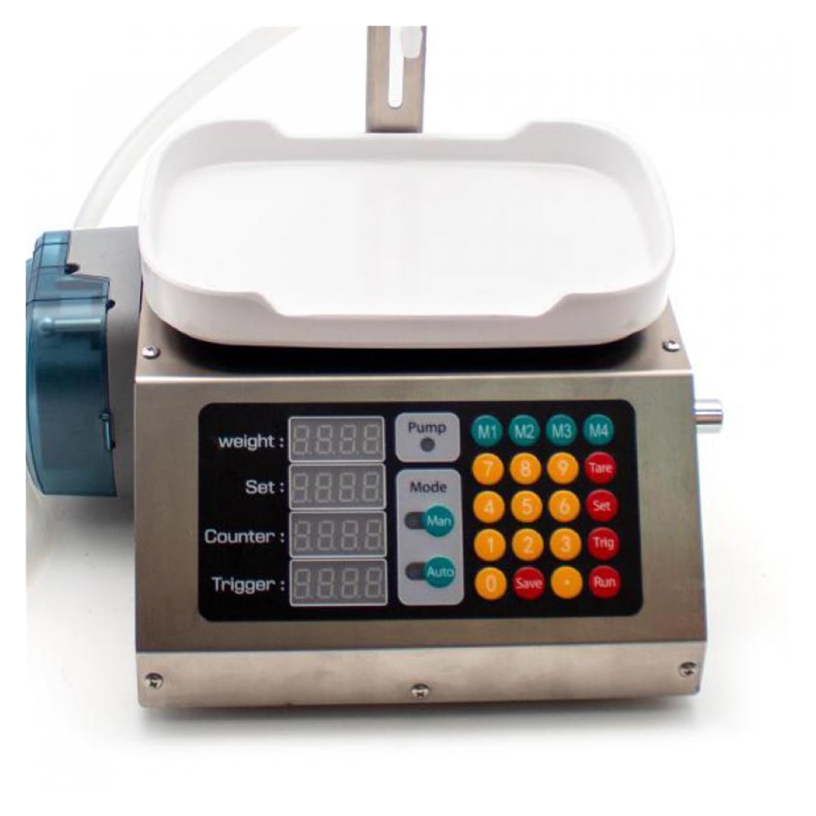 CUDTAPI - Peristaltic Pump Filling Machine Essential Oil Filler Automatic Weighing Small Quantitative Liquid Nail Polish Accurate Liquid Paste Filling Machine