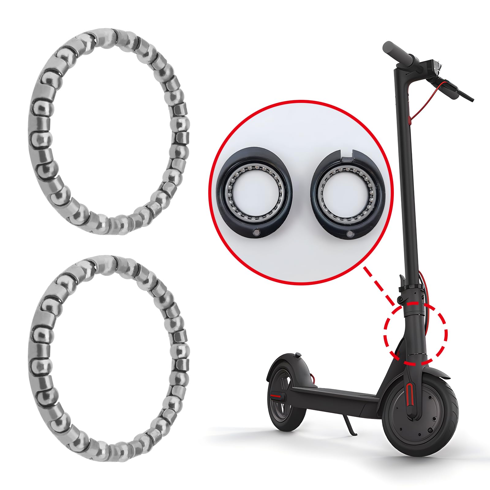 Scooter Pro Cuscinetti A Sfera Per Xiaomi M365/1S/Pro/Pro