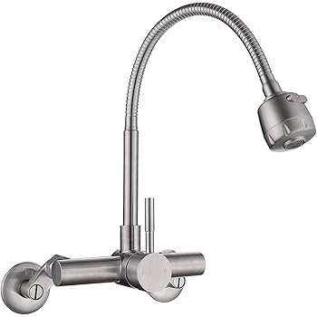 Küchenarmatur YHSGY Wandmontage Küchenarmatur Heißes Und Kaltes Wasser