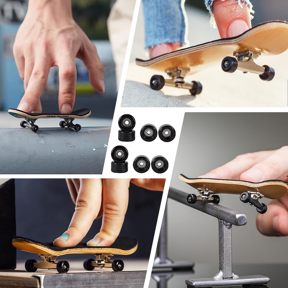 FINGERINSPIRE Fingerboard Räder Set - 8 Stück PU Räder Für Fingerboards