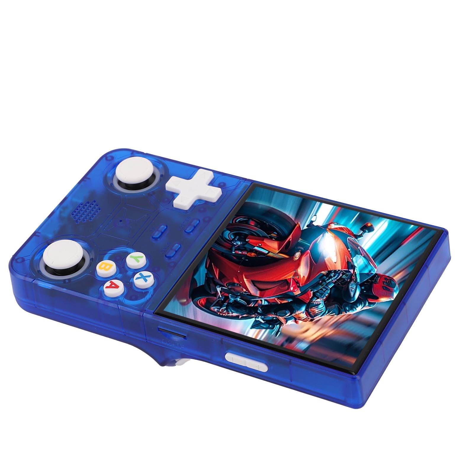 Leftwei Console di Gioco Tascabile Portatile con Coinvolgente Display con Risoluzione 720x720 e Doppi Joystick per Giochi retrò in Movimento (128G)