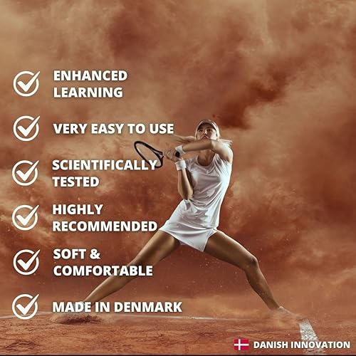 Miniatura 2 de GRIPFIXER Tenis  Asegura el agarre correcto  El equipo de entrenamiento definitivo y ayuda docente  Innovación danesa