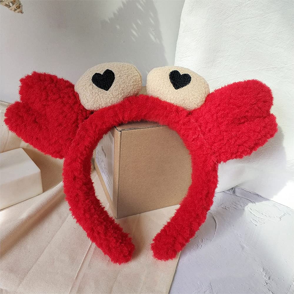 Amazon.com : ZHOUMEIWENSP Red Crab claw Headband for Women SPA