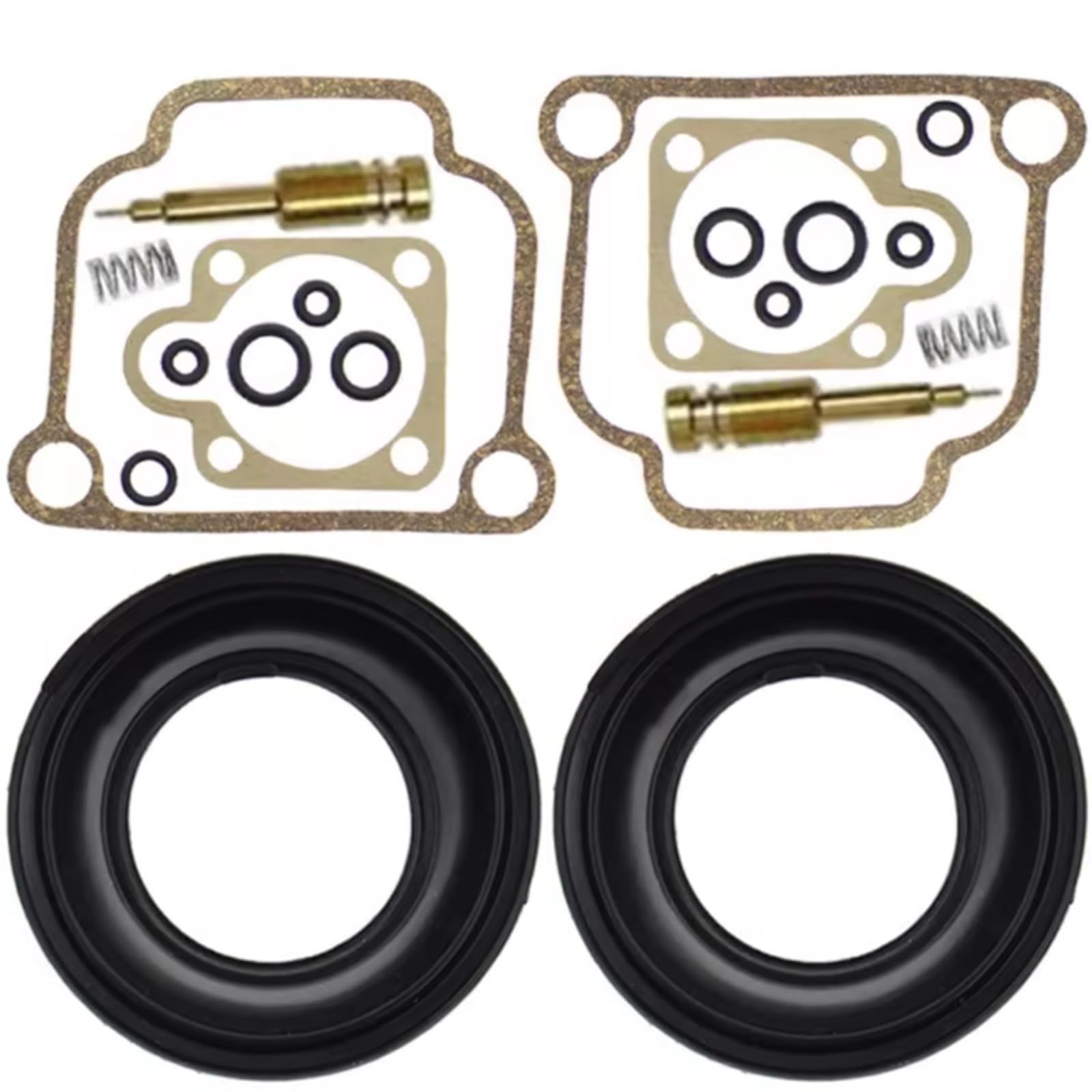 Kit Carburador Repuesto Compatible Con Para R65 R75 R80 R90 R100 Bing Para CV 32 Mm Kit Reconstrucción Carburador Motocicleta Junta Copa Aceite Diafragma(E)