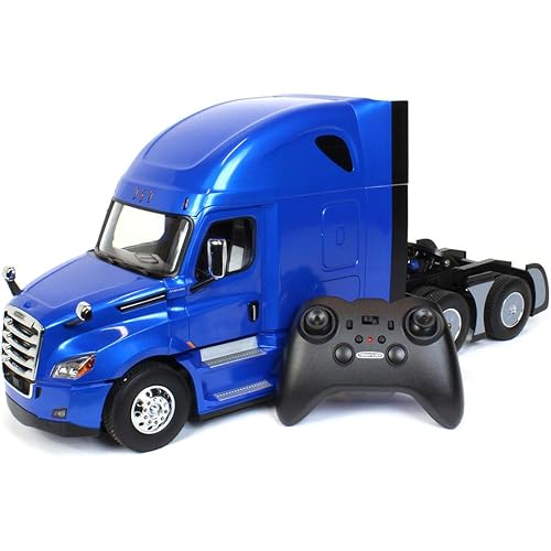 Diecast Masters 1/16 Radio Control Freightliner Cascadia Truck with Raised Roof Sleeper Cab, Made of Durable Plastic 27006