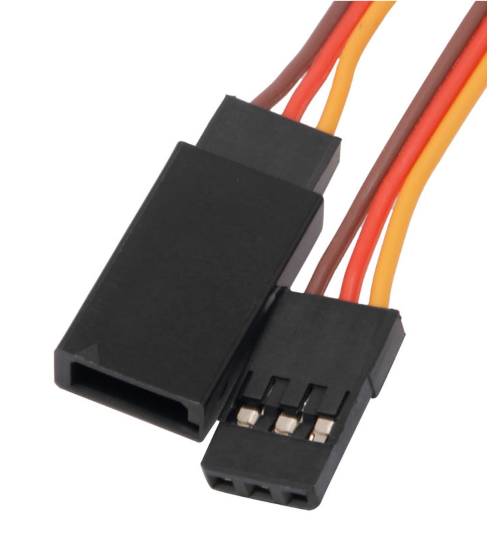 Servo Kabel mit Stecker für Graupner/JR 3x0,34 Silikon 30cm