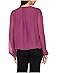 Vince Camuto Long Sleeve Ruched Shoulder Tie Neck Blouse - #2 of 3