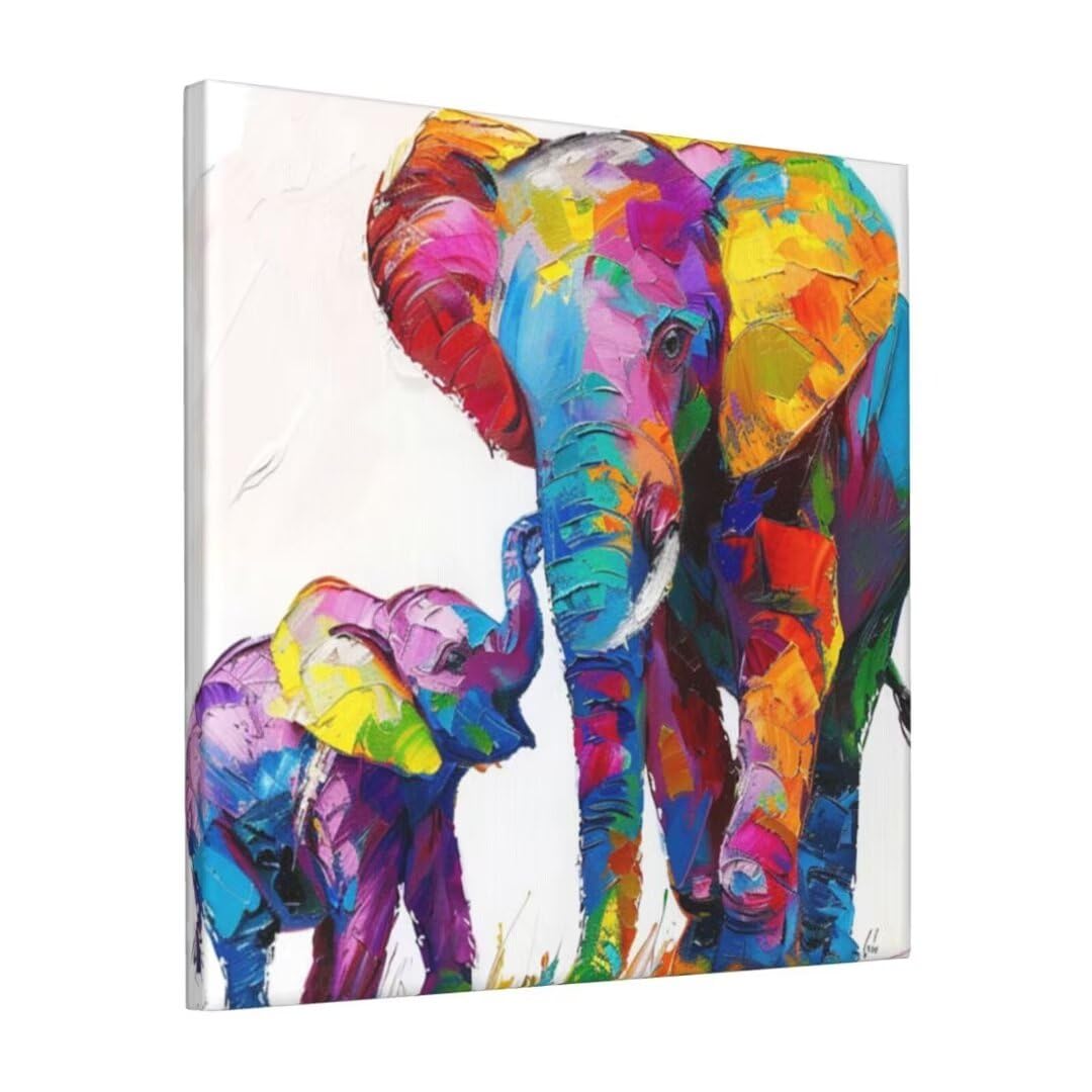 Amazon.co.jp: 数字油絵 象 数字塗り絵 キット DIY 大人 初心者向け