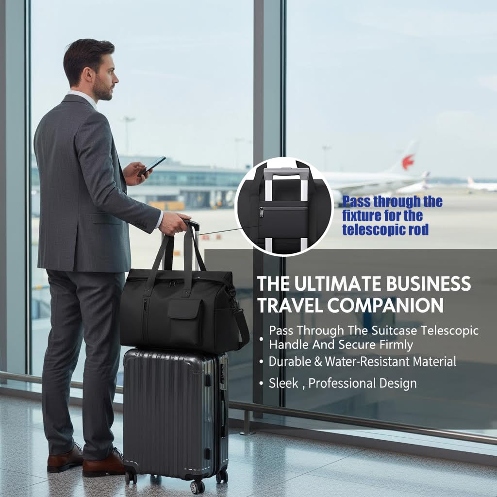 Borsa da viaggio, Nero , Classico
