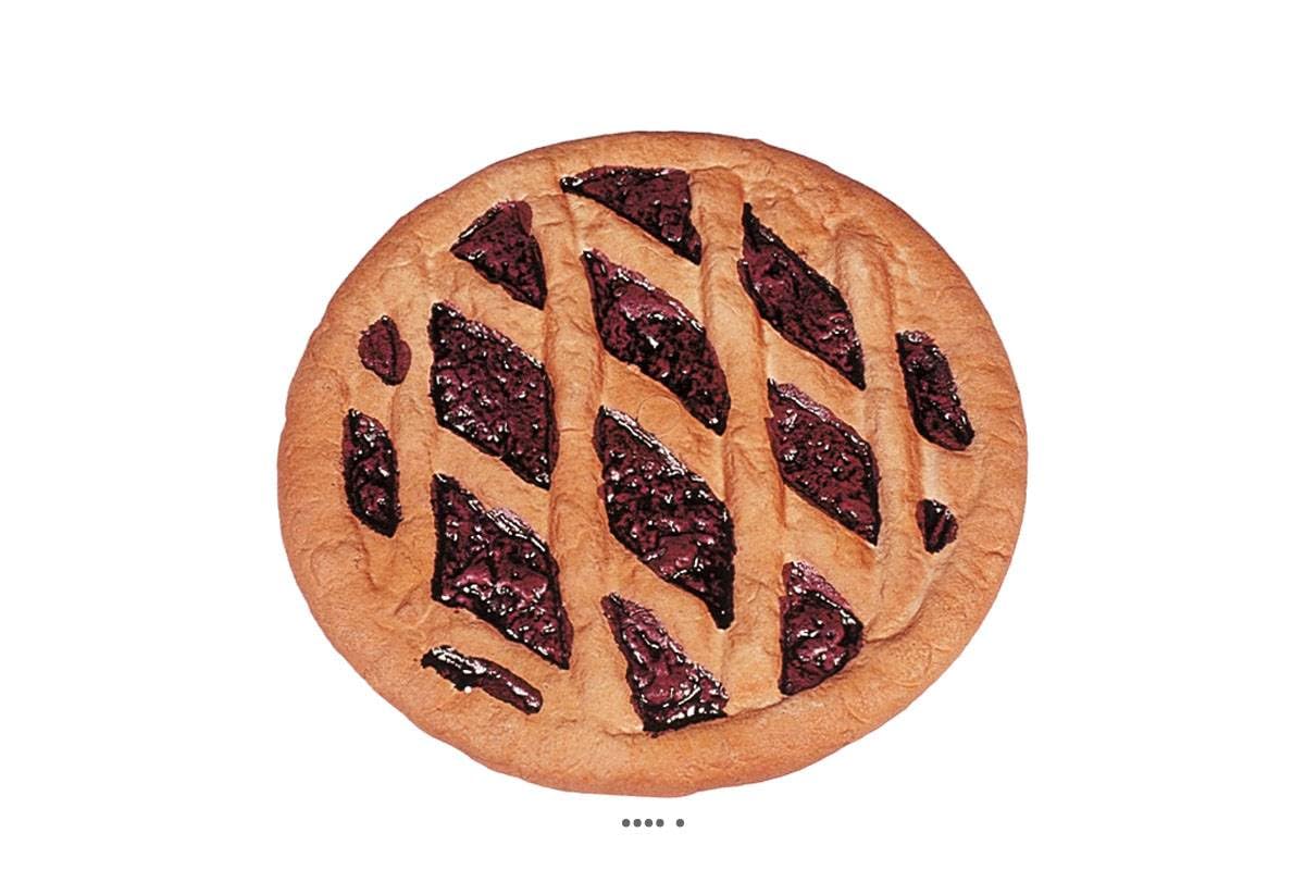 Artif-déco-mag.com - Artificial Jam Pie Blown Plastic 21 cm