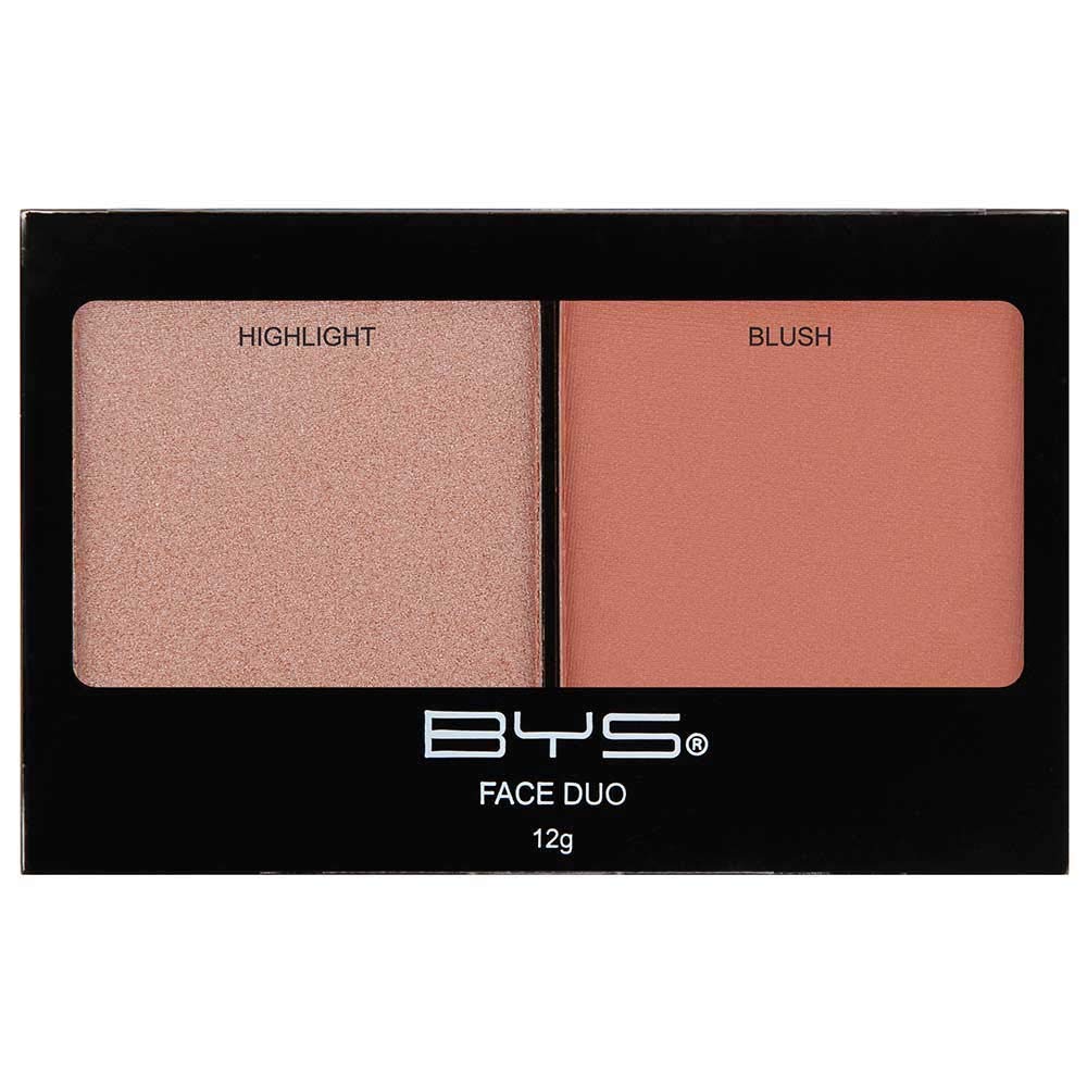 BYS Face Duo - Highlight and Blush Palette